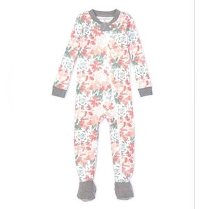 Burt's Bees Baby Baby Girls Footed Sleeper